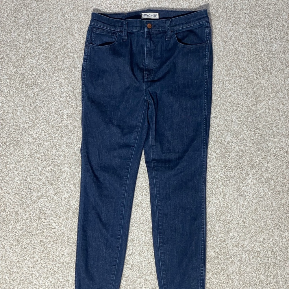Madewell 10” High Riser Skinny Skinny Jeans size 30.